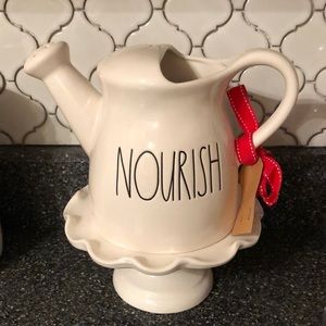 Rae Dunn NOURISH Watering Can so cute!